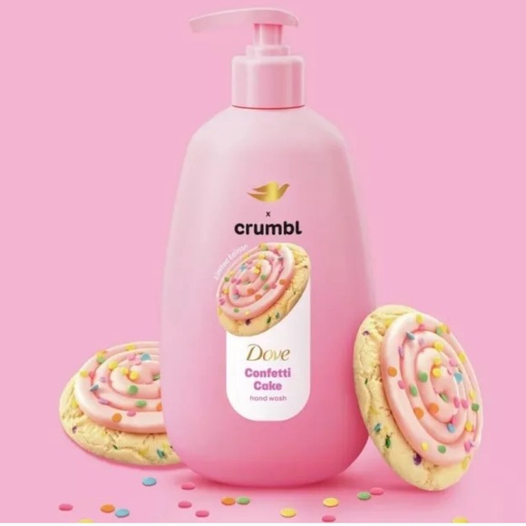 Crumbl x Dove hand soap Confetti brand new - Picture 1 of 2